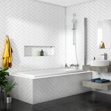 Ideal Standard Stenska armatura za kad v sijajno srebrni barvi Edge – | Shoptok.si