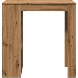  Barski stol s stalcima boja hrasta 102x50x103,5 cm drveni | shoptok.hr