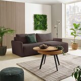 MID.YOU KOTNA SEDEŽNA GARNITURA, rebrasti žamet rjava | Shoptok.si