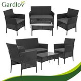 Gardlov Vrtni namještaj od crnog ratana 26908 | shoptok.hr
