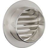  Pokrov ventilacije 2 pcs Srebrno 80 mm Nehrđajući čelik | Eponuda.ba