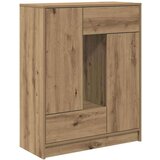  Komoda s predali in vrati, artisan hrast, 73x31x90 cm | Shoptok.si