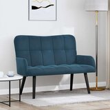  Kauč za dvoje Plava 115 x 61 x 87 cm Baršun | shoptok.hr