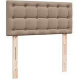 vidaXL okvir kreveta s madracima cappuccina 180x200cm umjetna koža | shoptok.hr