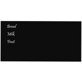  Stenska magnetna tabla črna 100x50 cm kaljeno steklo | Shoptok.si