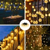  Brilagi - LED solarni dekorativni niz BUBBLE 50x LED/8 funkcija 7 m IP65 topla bela | Eponuda.com