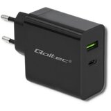 Qoltec 51717 Charger | 45W | 5-20V | 2.25-3A | USB type C PD | USB | Black Cijene