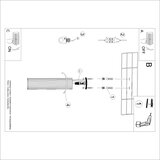  Brilagi - LED spot svetiljka CRESTO 1xGU10/10W/230V 30 cm zelena | Eponuda.com