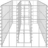  Gabionska sadilica od pocinčanog čelika 90 x 30 x 30 cm | shoptok.hr