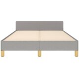 Okvir za krevet bez madraca svjetlosivi 120x190 cm od tkanine | shoptok.hr