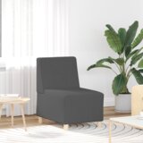 SOFA Chiar 3 pcs Tamno siva 55 x 74 x 82 cm Baršunasta tkanina | shoptok.hr