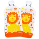 Petite & Mars Papoo vrečka za hrano Lion 6x150 ml | Shoptok.si