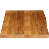 Stolna ploča 110x60x2,5cm od masivnog drva manga sa živim rubom | shoptok.hr