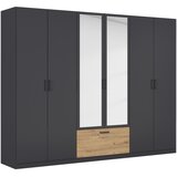 Boxxx OMARA ZA OBLAČILA, siva, hrast artisan Slike