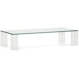Kave Home Steklena mizica 60x140 cm Adularia – | Shoptok.si