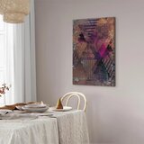  Slika - Honey Abstraction (1 Part) Vertical 80x120 Na talijanskom platnu | shoptok.hr