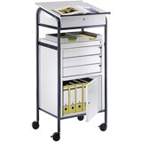 eurokraft pro Delavniški pult, 1 omara, 3 predali, VxŠxG 1140 x 590 x 520 mm | Shoptok.si