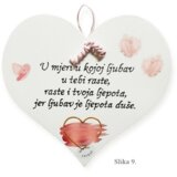  Leseno srce z ročno napisanim besedilom – unikatno darilo za ljubezen | Shoptok.si