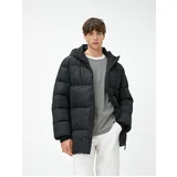 Koton Inflatable Coat Hooded, Pocket Detailed with Zipper.