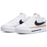 Nike Nizke superge 'COURT LEGACY LIFT' bež / črna / bela | Shoptok.si