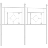  The Living Store Kovinsko vzglavje belo 120 cm - Vzglavje, (21442551) | Shoptok.si