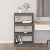  za knjige / pregrada sivi 60x30x103,5 cm od borovine | shoptok.hr