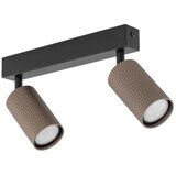 SPOT svetiljka TUNE 2xGU10/10W/230V crna/braon | Eponuda.com