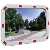 vidaXL Konveksno prometno ogledalo pravokotno 40x60 cm z odsevniki, (21290318) | Shoptok.si