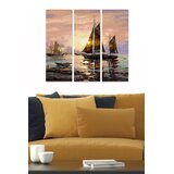Wallity MDF1063275 Multicolor Decorative MDF Painting (3 Pieces) | Eponuda.ba