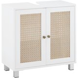 Bessagi Home omarica za pod umivalnik lisa, bela, naravna | Shoptok.si