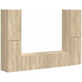  Set TV komoda 6 pcs Sonoma hrast Konstruirano drvo | shoptok.hr
