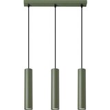Sollux SL.1486 - visilica na sajli lagos 3xGU10/10W/230V zelena | Eponuda.com