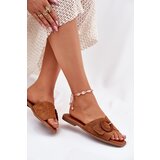 Boto Classic Women's Flat Sandals Beige Scazze | ePonuda.com