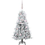  Umjetno božićno drvce s nogom s stalakom Bijelo 120 cm PE i PVC | shoptok.hr