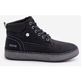 Big Star Lace-up men's ankle boots Hi-Poly System black | ePonuda.com