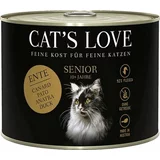 Cat's Love Mokra hrana za mačke "Senior Duck" - 200 g