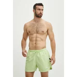 Hummel Kopalne kratke hlače hmlNED SWIM SHORTS zelena barva, 227641