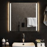  LED kupaonsko ogledalo s ogledalom *Transparent*an 60 x 60 cm | shoptok.hr