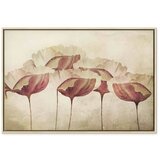  Slika - Flowers in Beige (1 Part) Wide 90x60 | shoptok.hr