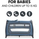 Hauck putni krevetić Play N Relax Center Dark Blue | shoptok.hr