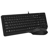  A4-F1512 A4Tech tastatura YU-LAYOUT + mis USB, Black | ePonuda.com