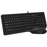  A4 Tech tastatura i miš USB A4-F1512 YU-LAYOUT, crna | Eponuda.ba