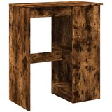  Barski stol s držačima boja hrasta 90x47,5x103,5 cm drveni | shoptok.hr
