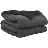  Poletna odeja Črna in anthracit 200 x 135 cm Mikrovlakna, (5000288060) | Shoptok.si