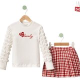 Komplet 6-9 god. suknja-sorc bluza 8 godine | ePonuda.com