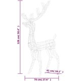  Akrilni božićni ukrasni sob 140 LED lampica 120 cm plave | shoptok.hr