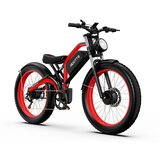 Duotts N26 električno kolo 48V 20AH samsung baterija 750W*2 dual motor ebike 5-stopenjski multifunkcijski lcd zaslon električno kolo z oljno kolutno zavoro, (21738615) Cene