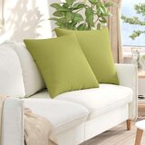 vidaXL jastučići za sofu 2 pcs svijetlo zelena 80 x 80 cm tkanina | shoptok.hr