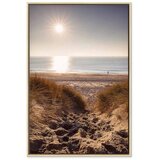  Slika - Honey Memory (1 Part) Vertical 80x120 U prirodnom drvenom okviru | shoptok.hr