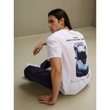 Sinsay Pamučna majica s printom | shoptok.hr